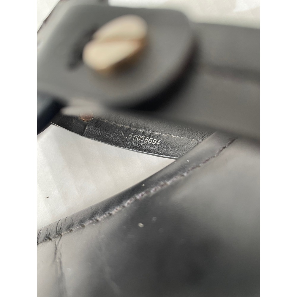 Tory Burch Black Sandals 7M made in Brazil - Picture 5 of 8